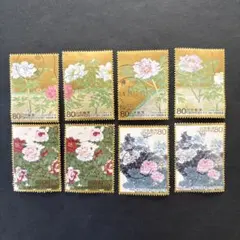 中国切手 梅花1985 1985年 中国切手 梅花 6種完セット 未使用美品 カラーチャート付き