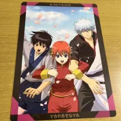 銀魂 下敷き 坂田銀時 神楽 志村新八 レトロ