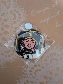 ホークス谷川原健太選手 若鷹ガチャビジターver 缶バッジのサムネイル
