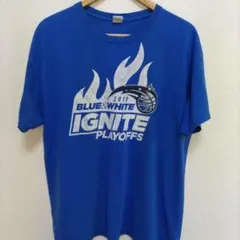 GILDAN NBA XL 半袖 ブルー オーランドマジック 2019 US古着