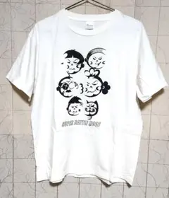サザエさん 磯野一家 SUPER BATTLE MODE Tシャツ 白のサムネイル