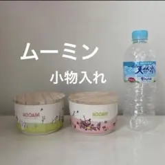 ムーミン　バンブーコンテナ　2個小物入れ　MOOMIN 入れ物