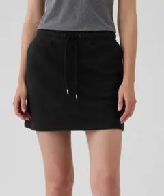GAP スウェット　スカート ブラック　Mのサムネイル