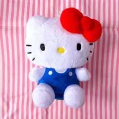 【美品】　ハローキティ　マスコットホルダー　キーチェーン　ぬいぐるみ