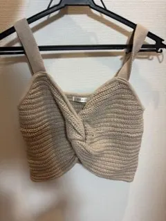 ニットビスチェ ベスト