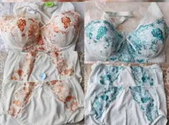 ブラ（B90）✕1 ＆ ショーツ（３L）✕2枚セット