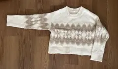 GU ニット ベージュ