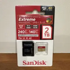 SanDisk Extreme microSDXC UHS-I CARD 2TB
