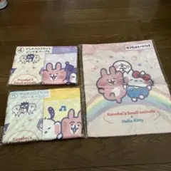 カナヘイ サンリオ 一番くじ マルチクロスセット2枚　フラットトートバッグ