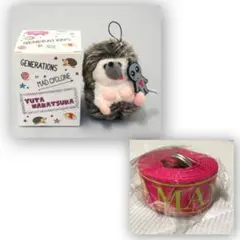 中務裕太 ハリネズミ キーホルダー マイロ & 関口メンディー ベルト