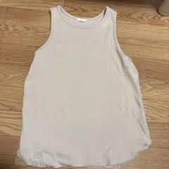 リブタンクトップ グレージュのサムネイル
