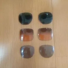 Ray-Ban サングラスレンズ 6枚セット