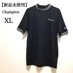 【新品未使用】Champion メッシュTシャツ ゴルフウェア XL ブラック