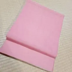 袋帯☆リバーシブル♪ラメたっぷりのピンク面とシルバー面