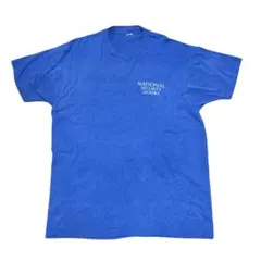 80’s USA製 SCREEN STARS Tシャツ 青 ブルー XL