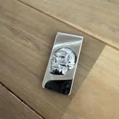 スカルデザイン マネークリップ