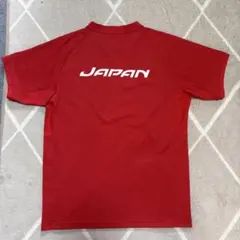 JAPAN ゲームシャツ　YONEX ユニフォーム　 Tシャツ　L　レッド
