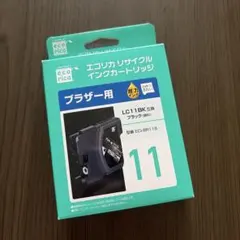 エコリカ ブラザー LC11BK対応リサイクルインク ブラックのサムネイル