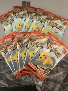 ポケモンカードMEGA マクドナルドハッピーセット2025プロモカード10パック