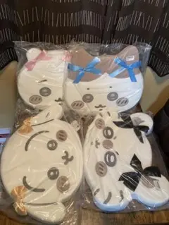 ちいかわ 低反発クッション〜リボン〜　4種コンプリートセット