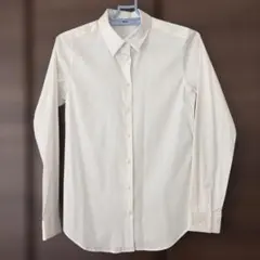 【美品】UNIQLO スーピマコットンストレッチシャツ（長袖） Sのサムネイル
