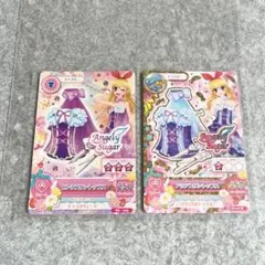 アイカツ カード 2枚セット Angely Sugar - メルカリ