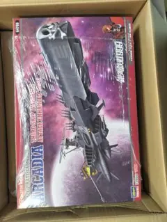 当時物 旧バンダイ わが青春のアルカディア号1/1000無限軌道SSX 旧