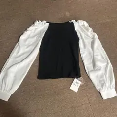 【値下げ中】GRL 長袖トップス Mサイズ ブラック・ホワイト