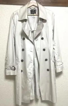 23区 トレンチコート ベージュ系 サイズ40 ※薄汚れあり