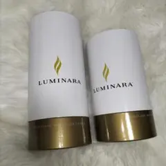 Luminara ワックスパネルキャンドル 2個セット
