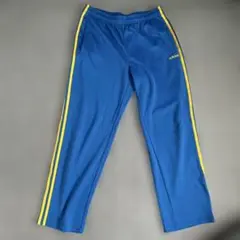 adidas トラックパンツ ブルー イエローのサムネイル