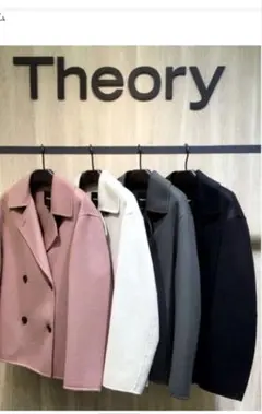 極美品ꕥセオリー ダブルフェイス ミドル丈コート カシミヤ混 水色 2022 2025年最新】セオリー コート ダブルフェイスの人気アイテム