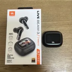 JBL LIVE BEAM 3 ワイヤレスイヤホン ブラックのサムネイル