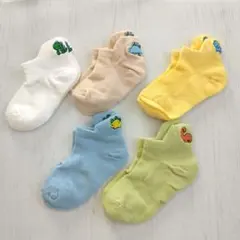 靴下 キッズ 5足セット恐竜 12 13 14 15