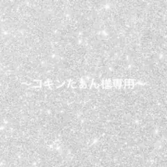 〜コキンたぁん様専用ページ〜