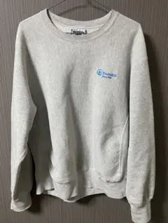 Lee CROSS GRAIN　グレー　フーディー 90s Lee CROSS GRAIN “Wing Foot” Print Hooded Sweatshirt
