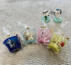 SNOOPY スヌーピー　ミニバケツ入り　消しゴムセット　（おまけつき）