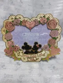 [新品、未使用]ディズニーリゾート,フォトフレーム2015,薔薇