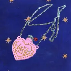 ハート　メタルネックレス