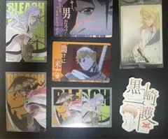 【BLEACH】クリアシート ステッカー メタルカード