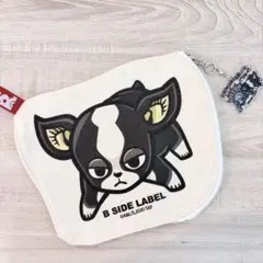 B-SIDE LABEL ジョジョの奇妙な冒険 イギー ポーチ チャーム付き
