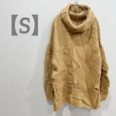 ⚫︎匿名配送✨ハイネックニット 【S】セーター マスタードカラー