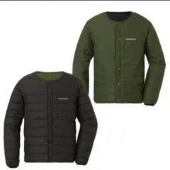 新品　モンベル　130サイズ サーマラップ　ラウンドネック　中綿ジャケット