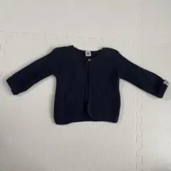 O*a様 【美品】PETIT BATEAU ネイビー カーディガン 18m