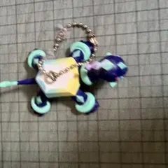 カラフル亀のキャラクターキーホルダー