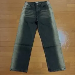 グラデーション デニム ワイドパンツ