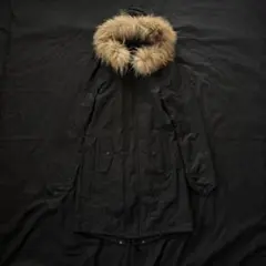 schlussel ラクーンファー モッズコート y2k archive