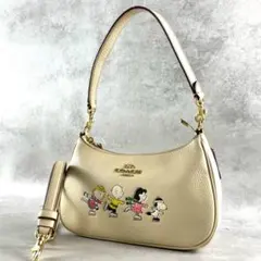 ✨稀少✨極美品✨コーチ　ショルダーバッグ 2way スヌーピー　コラボ　レザー