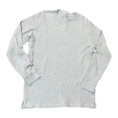 UNIQLO ワッフルクルーネックT(長袖)