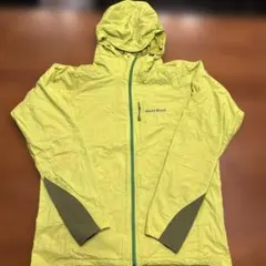 montbell ライトシェルパーカー Ｓ　登山　収納袋